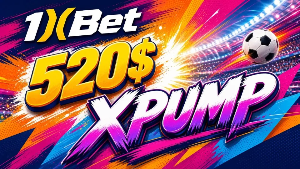 1XBET promo code XPUMP gets your welcome bonus applied at registration and ready for sports betting